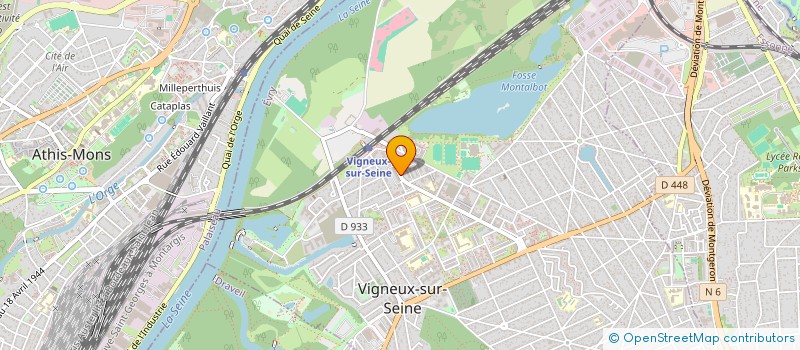 localisation de l'entreprise MONSIEUR MARIBA DIALLO à VIGNEUX-SUR-SEINE