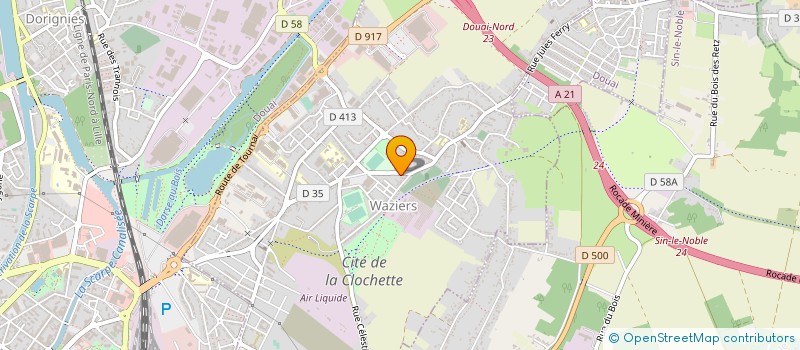 localisation de l'entreprise MONSIEUR MARICEL FISICARU  WAZIERS