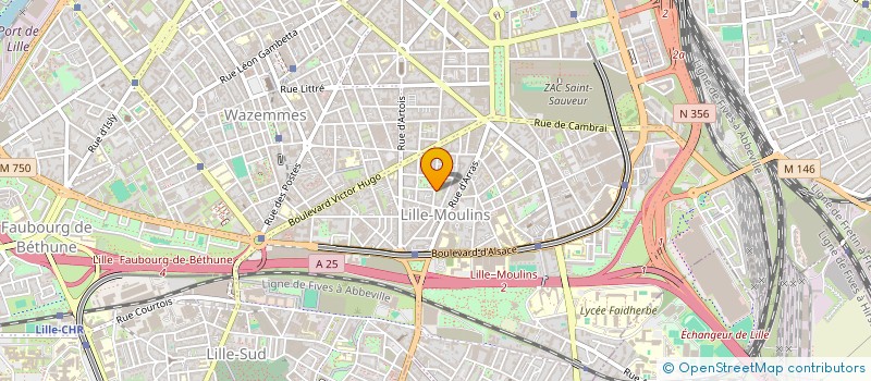 localisation de l'entreprise MONSIEUR MARIDADI MURENGEZI à LILLE