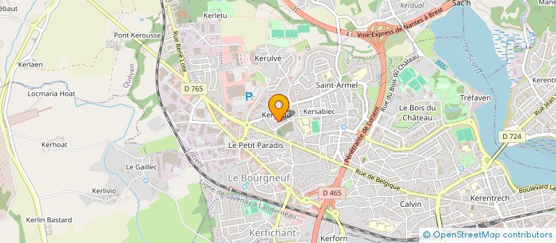 localisation de l'entreprise MONSIEUR MARIDJANI MALIDI  LORIENT