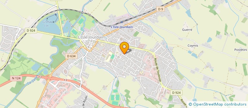 localisation de l'entreprise MONSIEUR MARIE ALLANO  L'ISLE-JOURDAIN