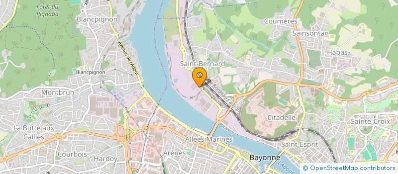 localisation de l'entreprise MONSIEUR MARIE AMESTOY à BAYONNE