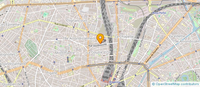 localisation de l'entreprise MONSIEUR MARIE-ANGEL BAPTISTIDE  PARIS