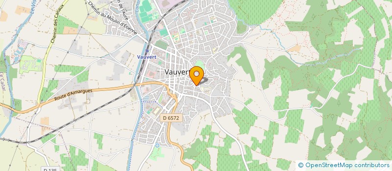 localisation de l'entreprise MONSIEUR MARIE BONERE  VAUVERT