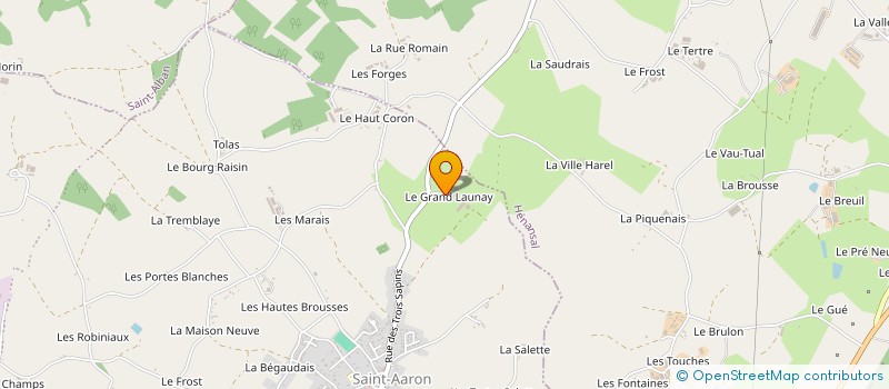 localisation de l'entreprise MONSIEUR MARIE BRIEND à LAMBALLE-ARMOR