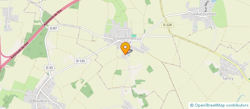 localisation de l'entreprise MONSIEUR MARIE CELLERIER  COULOMMES