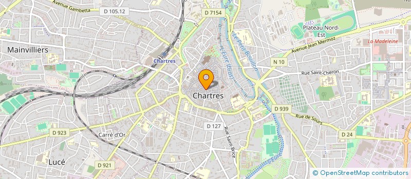 localisation de l'entreprise MONSIEUR MARIE CHAMBRIN à CHARTRES
