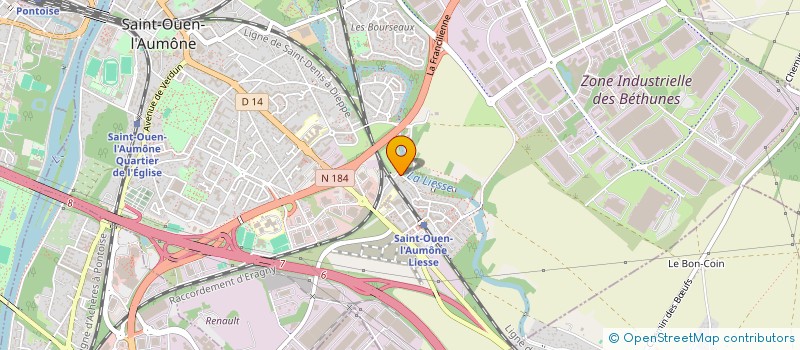 localisation de l'entreprise MONSIEUR MARIE CLAUDE JOUNIER à SAINT-OUEN-L'AUMONE