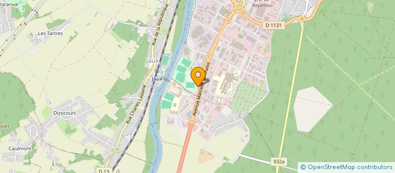 localisation de l'entreprise MONSIEUR MARIE DAUBER  COMPIEGNE