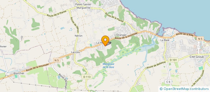 localisation de l'entreprise MONSIEUR MARIE EMILE LACOT à LE MOULE