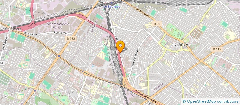 localisation de l'entreprise MONSIEUR MARIE-EMMANUEL GATIBELZA  DRANCY