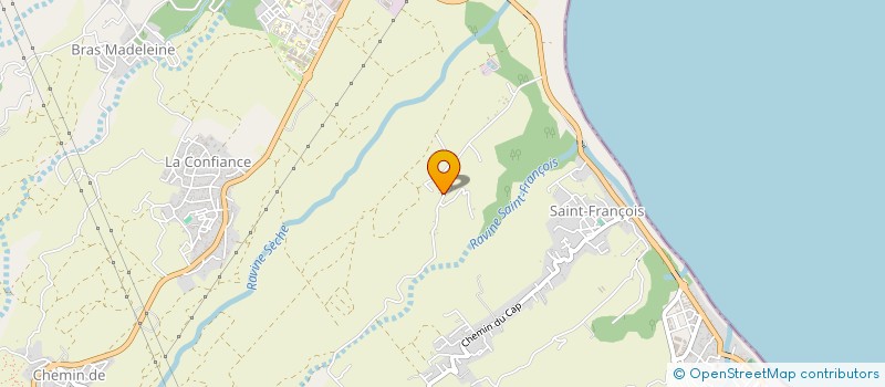 localisation de l'entreprise MONSIEUR MARIE FILAIN  SAINT-BENOIT