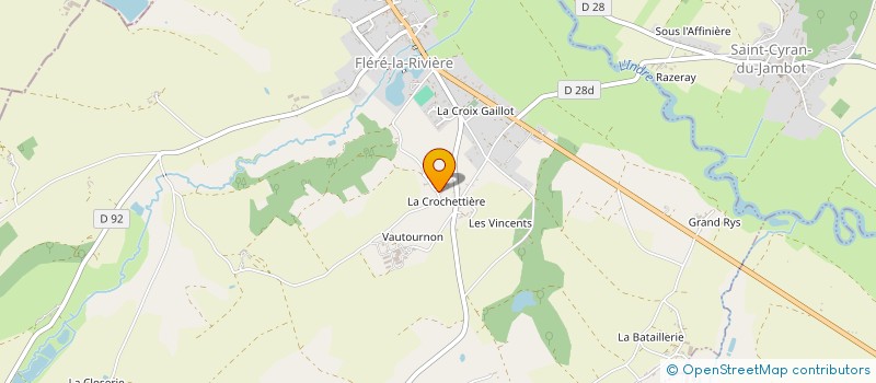 localisation de l'entreprise MONSIEUR MARIE HELENE ROSIERE à FLERE-LA-RIVIERE