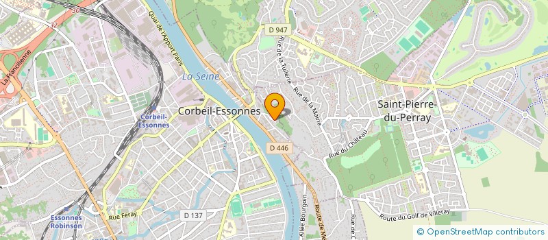 localisation de l'entreprise MONSIEUR MARIE HEURTAUX à CORBEIL-ESSONNES