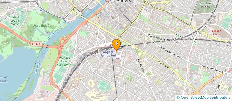 localisation de l'entreprise MONSIEUR MARIE JACOB  ANGERS