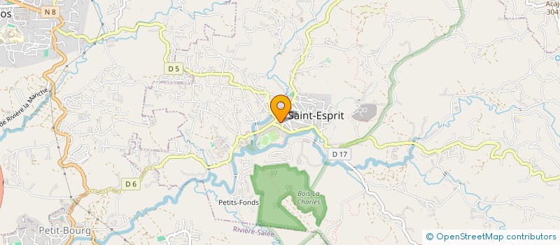 localisation de l'entreprise MONSIEUR MARIE JEAN-LAURENT  SAINT-ESPRIT