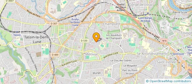 localisation de l'entreprise MONSIEUR MARIE-JEAN PERRET à LYON