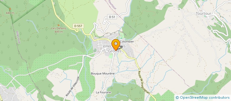 localisation de l'entreprise MONSIEUR MARIE JEAN PIATTE  TOURTOUR