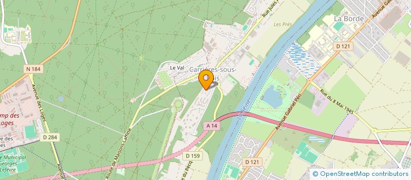 localisation de l'entreprise MONSIEUR MARIE JOCHEM  LE MESNIL-LE-ROI