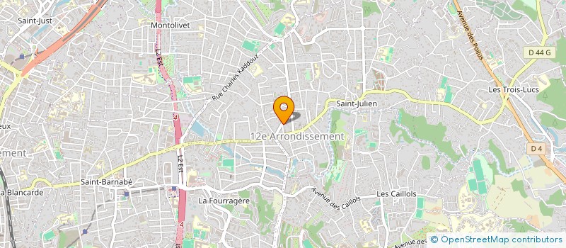 localisation de l'entreprise MONSIEUR MARIE-JOSE GUBENDRAN  MARSEILLE