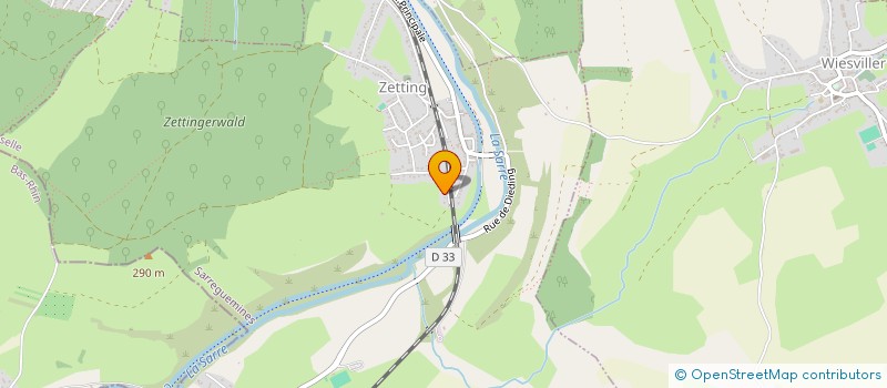 localisation de l'entreprise MONSIEUR MARIE-JOSEPH BOURESY  ZETTING