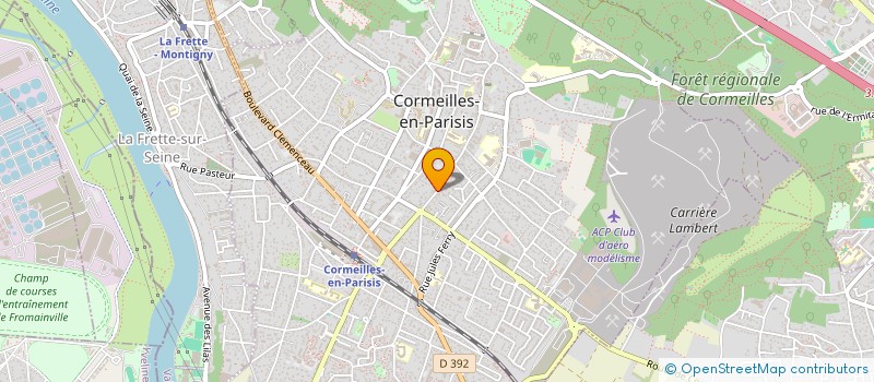 localisation de l'entreprise MONSIEUR MARIE KICHENIN à CORMEILLES-EN-PARISIS