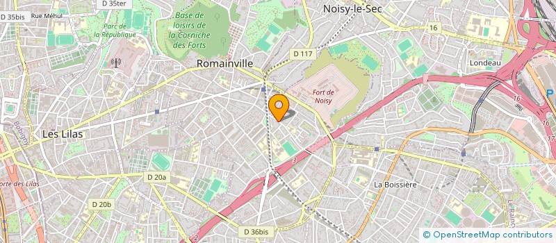 localisation de l'entreprise MONSIEUR MARIE LESCOP à ROMAINVILLE
