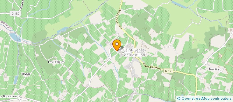 localisation de l'entreprise MONSIEUR MARIE LOVATO  MOULIETS-ET-VILLEMARTIN