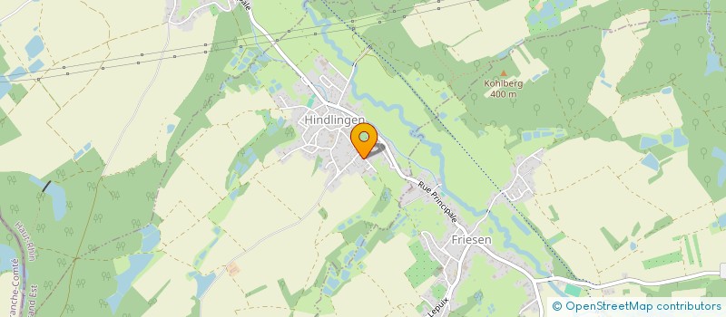 localisation de l'entreprise MONSIEUR MARIE MULLER  FRIESEN