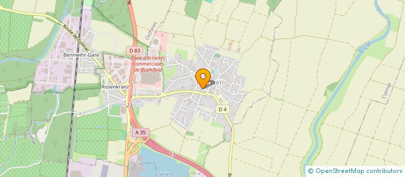 localisation de l'entreprise MONSIEUR MARIE MURSCHEL  HOUSSEN