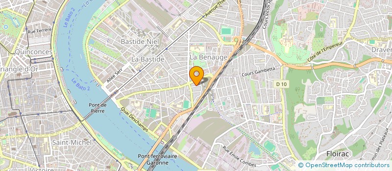 localisation de l'entreprise MONSIEUR MARIE PARROU  BORDEAUX