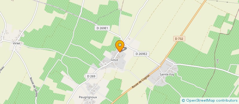 localisation de l'entreprise MONSIEUR MARIE-PATRICK BOUGNAUD à PERIGNAC