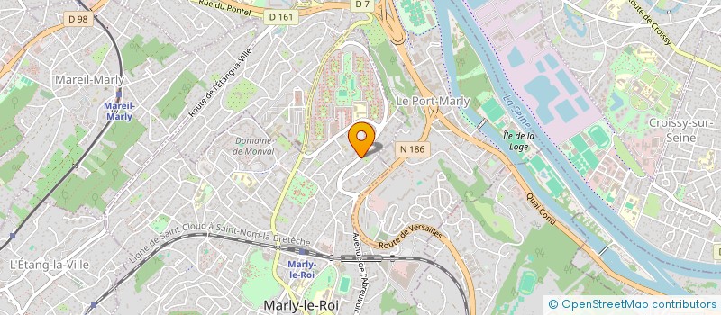 localisation de l'entreprise MONSIEUR MARIE PERRIMOND  MARLY-LE-ROI