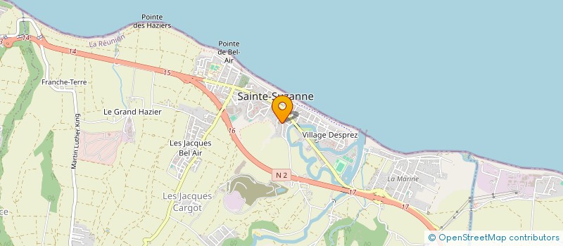 localisation de l'entreprise MONSIEUR MARIE-PIERRE CHINIAH à SAINTE-SUZANNE