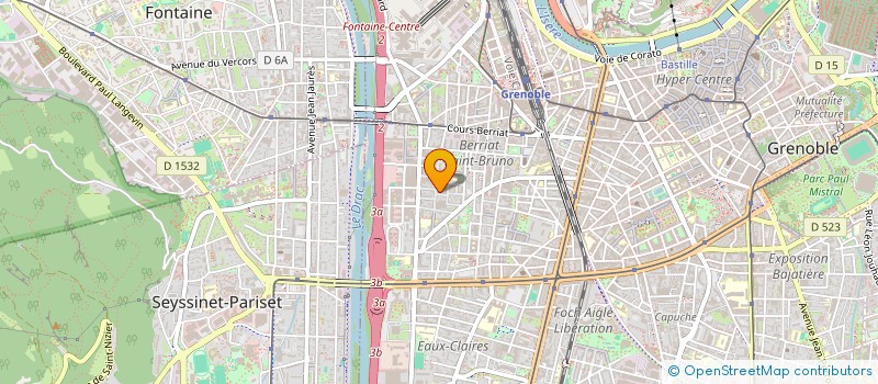 localisation de l'entreprise MONSIEUR MARIE-PRINCE GONH-DZIMBY à GRENOBLE