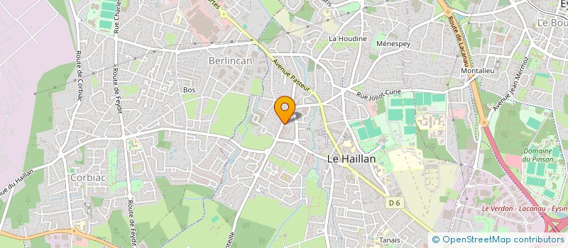 localisation de l'entreprise MONSIEUR MARIE SAACKE à LE HAILLAN
