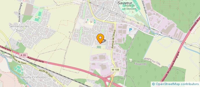 localisation de l'entreprise MONSIEUR MARIE SAUDER  CHEVIGNY-SAINT-SAUVEUR