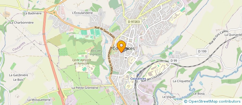 localisation de l'entreprise MONSIEUR MARIE SEIGNEUR à COUTANCES