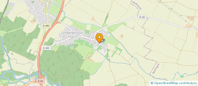 localisation de l'entreprise MONSIEUR MARIE SIG  SCHWEIGHOUSE-THANN