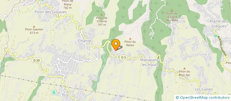 localisation de l'entreprise MONSIEUR MARIE SORRES  PETITE-ILE