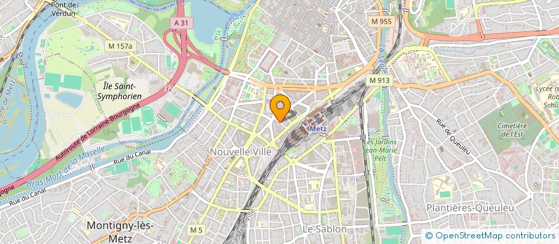 localisation de l'entreprise MONSIEUR MARIE STARK  METZ