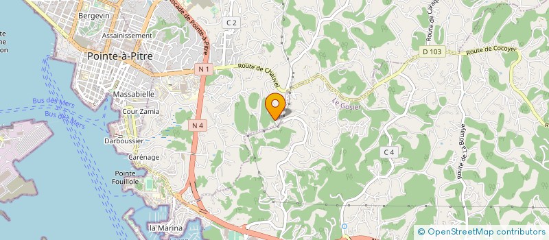 localisation de l'entreprise MONSIEUR MARIE TELBOIS AUGUSTE  LES ABYMES