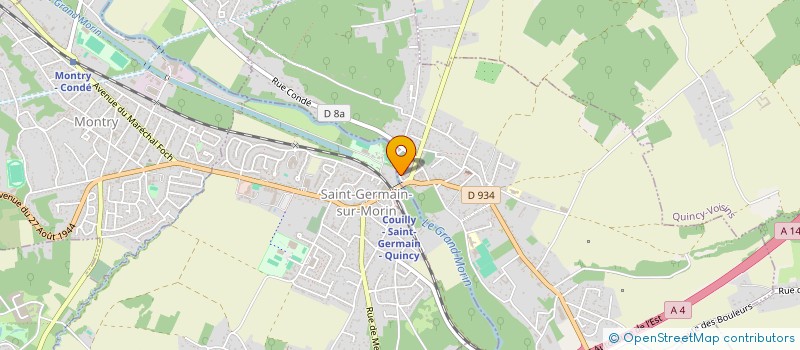 localisation de l'entreprise MONSIEUR MARIE VAN ACKER à COUILLY-PONT-AUX-DAMES