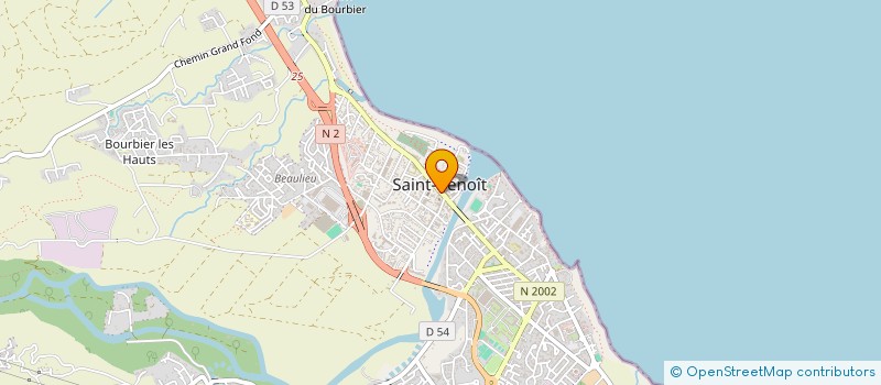 localisation de l'entreprise MONSIEUR MARIE-VINCENT CHANE-HOONG  SAINT-BENOIT