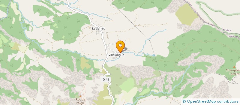 localisation de l'entreprise MONSIEUR MARIEN CHALANCON  SAVOURNON