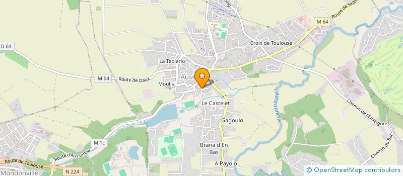 localisation de l'entreprise MONSIEUR MARIEN CROS à AUSSONNE