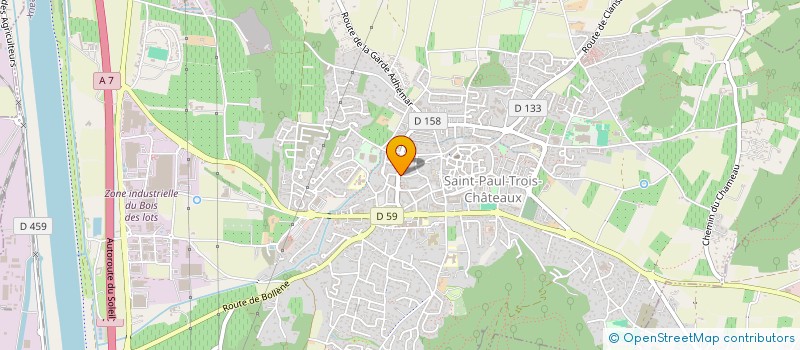 localisation de l'entreprise MONSIEUR MARIEN ESTEVAN  SAINT-PAUL-TROIS-CHATEAUX