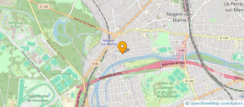 localisation de l'entreprise MONSIEUR MARIEN HVALA  NOGENT-SUR-MARNE