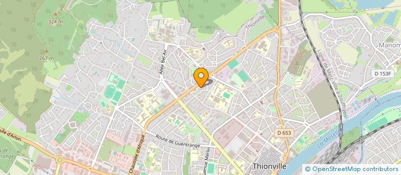 localisation de l'entreprise MONSIEUR MARIGLEN BELI  THIONVILLE