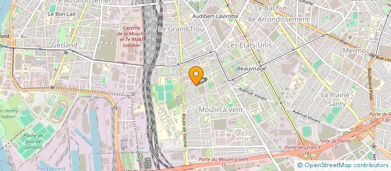 localisation de l'entreprise MONSIEUR MARIGLEN BLLOSHMI  VENISSIEUX